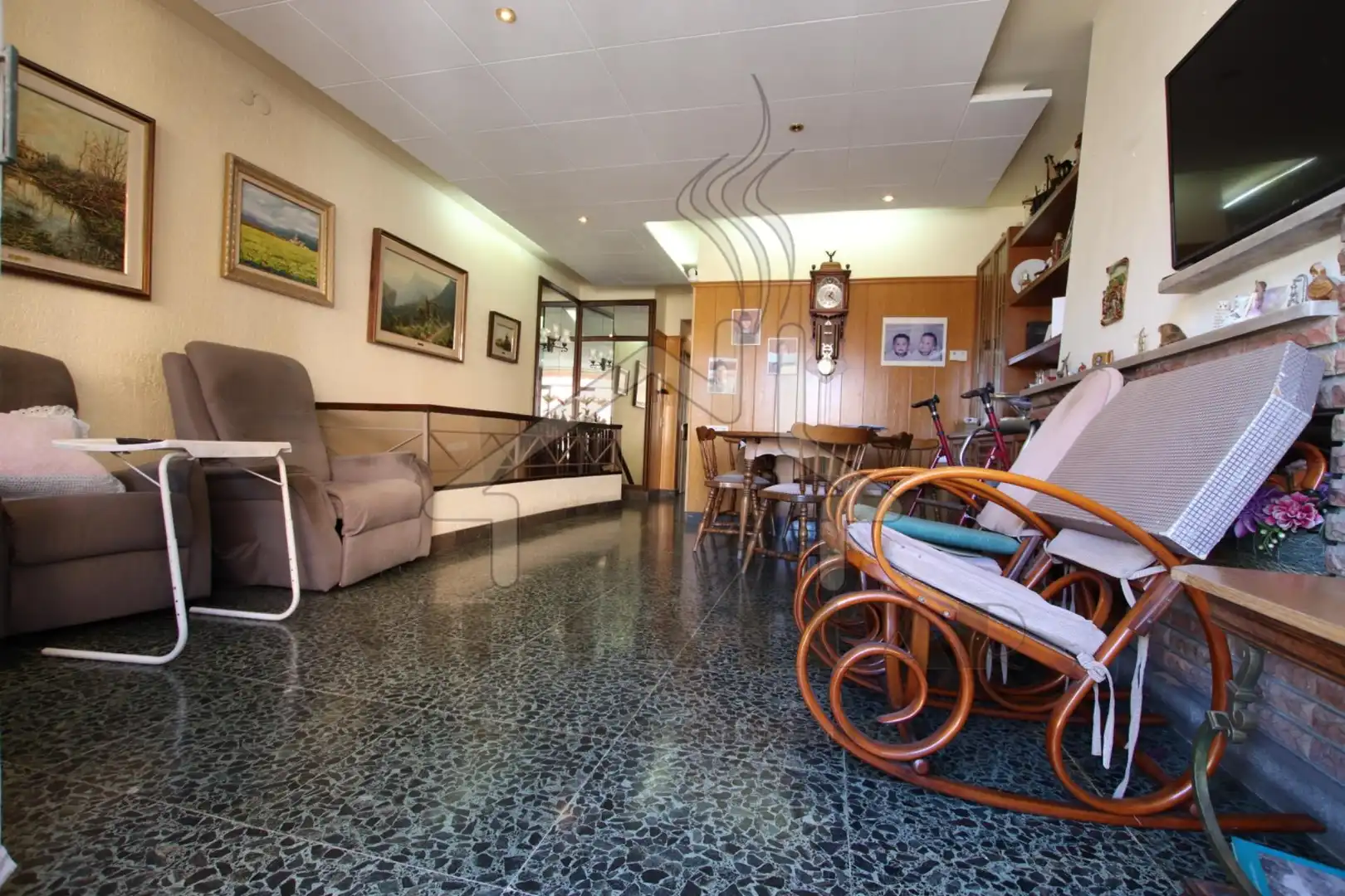 Wohnzimmer von Einfamilien-Reihenhaus zum Verkauf in Mataró