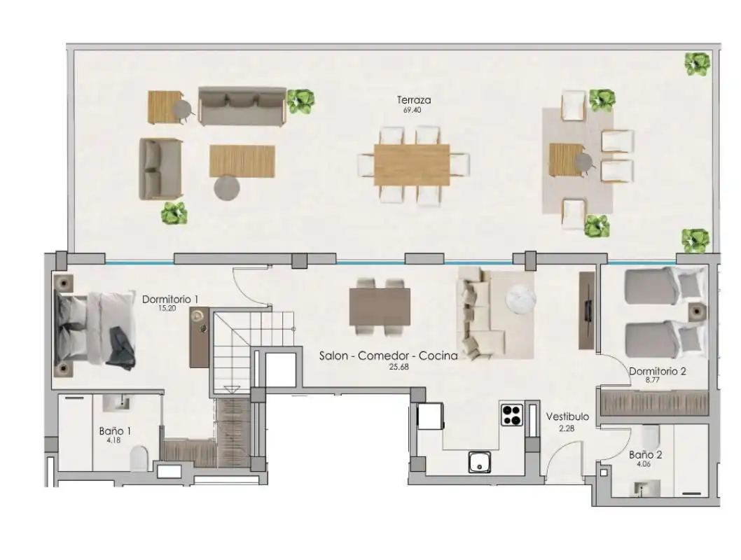 Apartament amb piscina en venda a Santa Pola ciudad, imagen 6