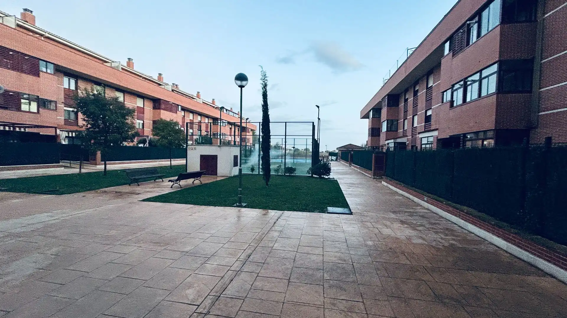 Terrace of Flat for sale in Cistérniga  with Heating, Storage room and Furnished