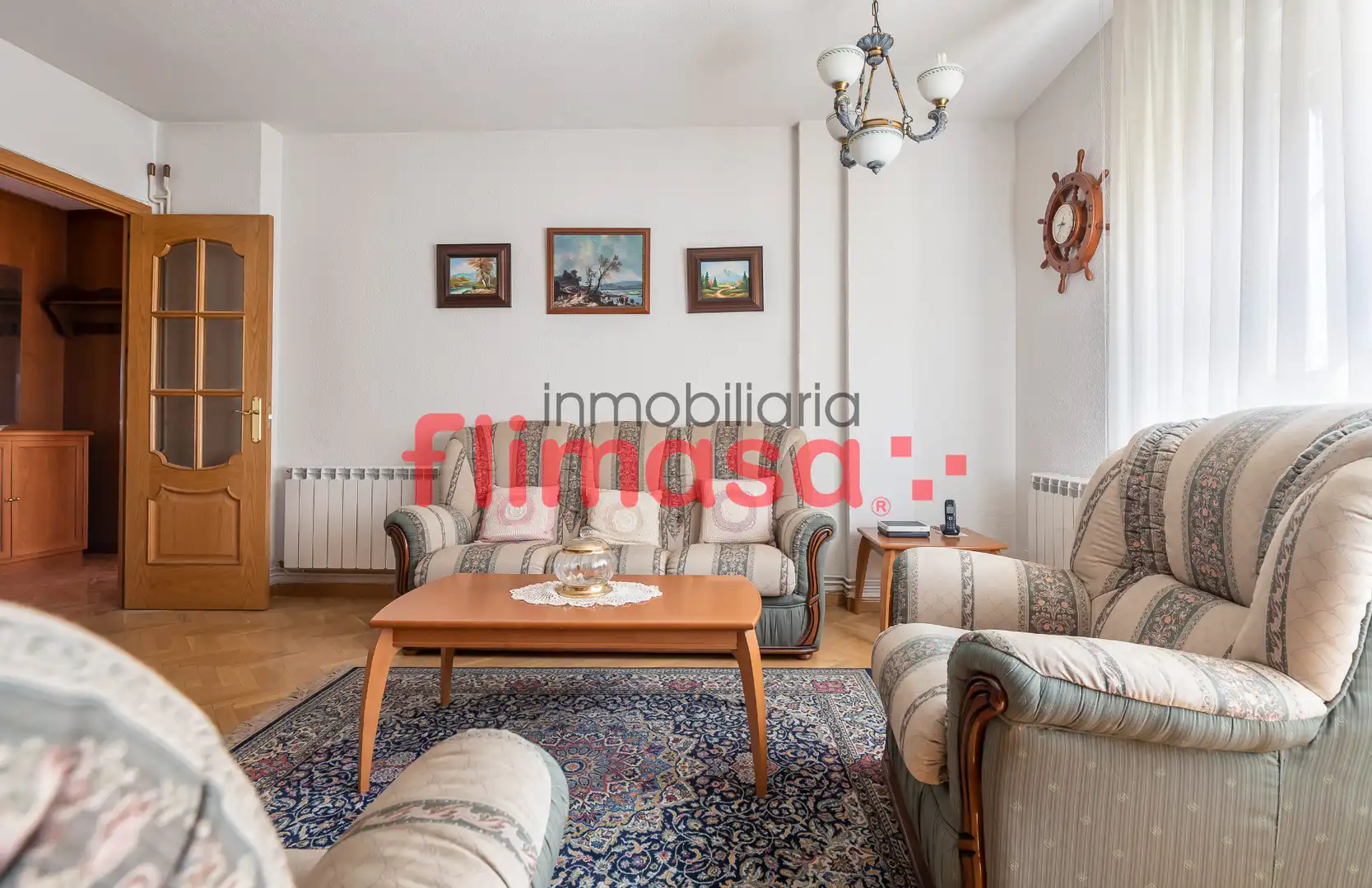 Wohnzimmer von Wohnung zum Verkauf in Villaviciosa de Odón mit Klimaanlage, Heizung und Terrasse