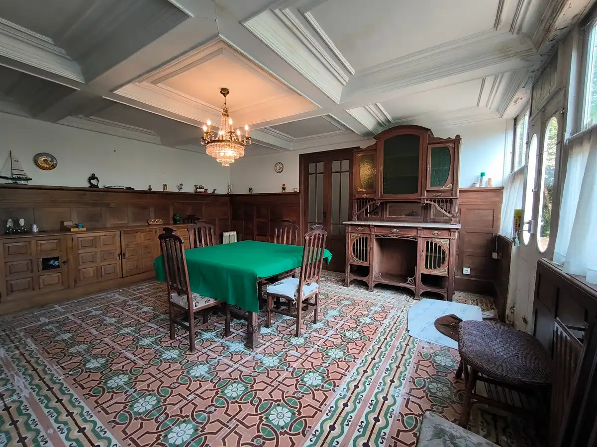 Dining room of Houses for sale in Vilagarcía de Arousa  with Heating, Private garden and Furnished