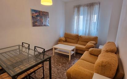 Living room of Flat for sale in  Albacete Capital  with Heating, Storage room and Furnished