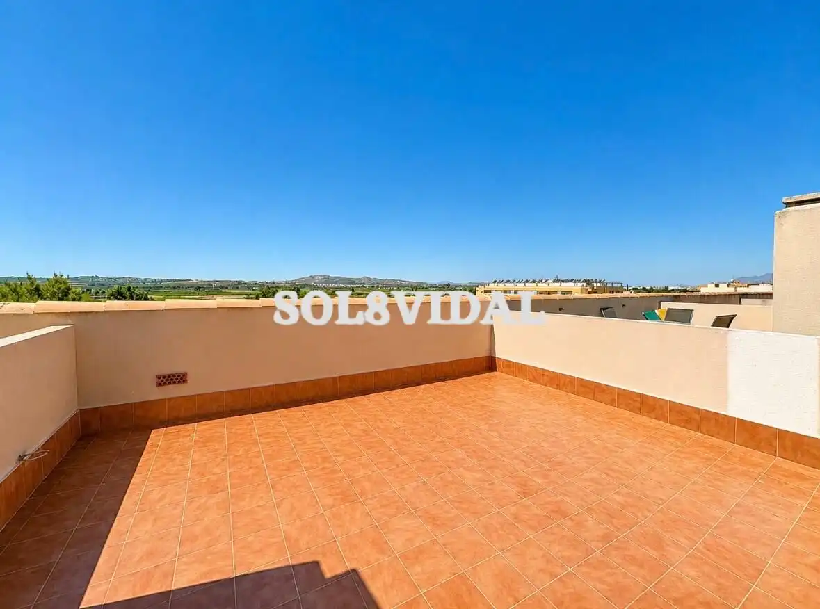 Terraza de Ático de alquiler en Almoradí con Aire acondicionado, Calefacción y Terraza