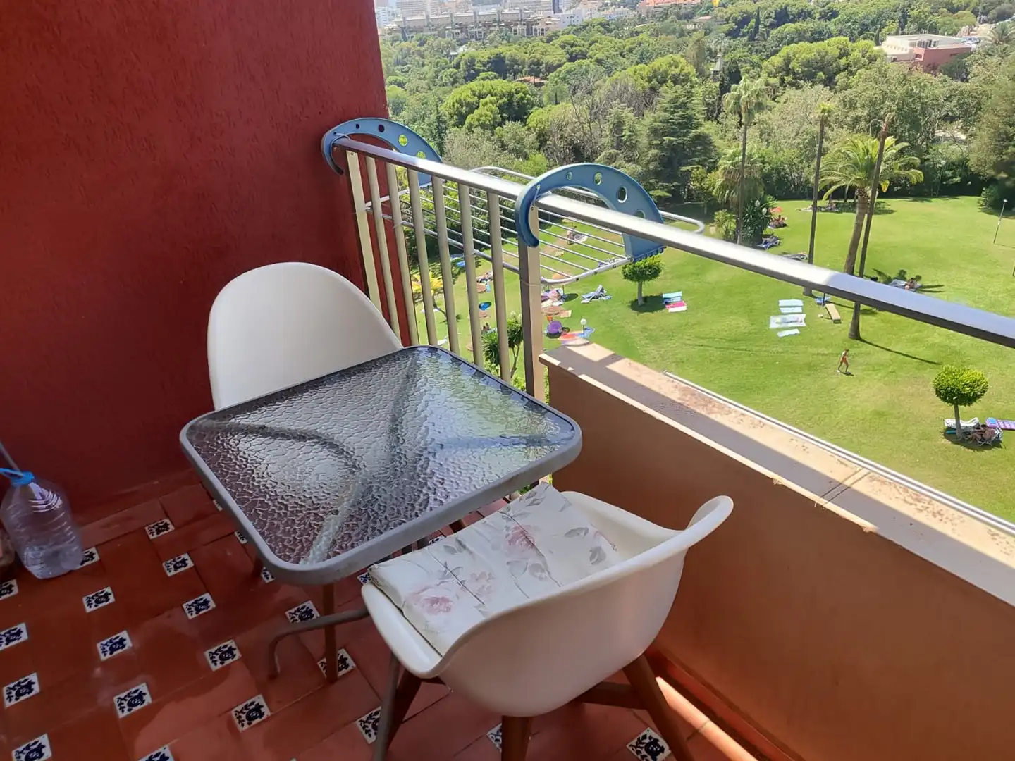 Balcony of Study for sale in Benalmádena  with Air Conditioner, Terrace and Furnished