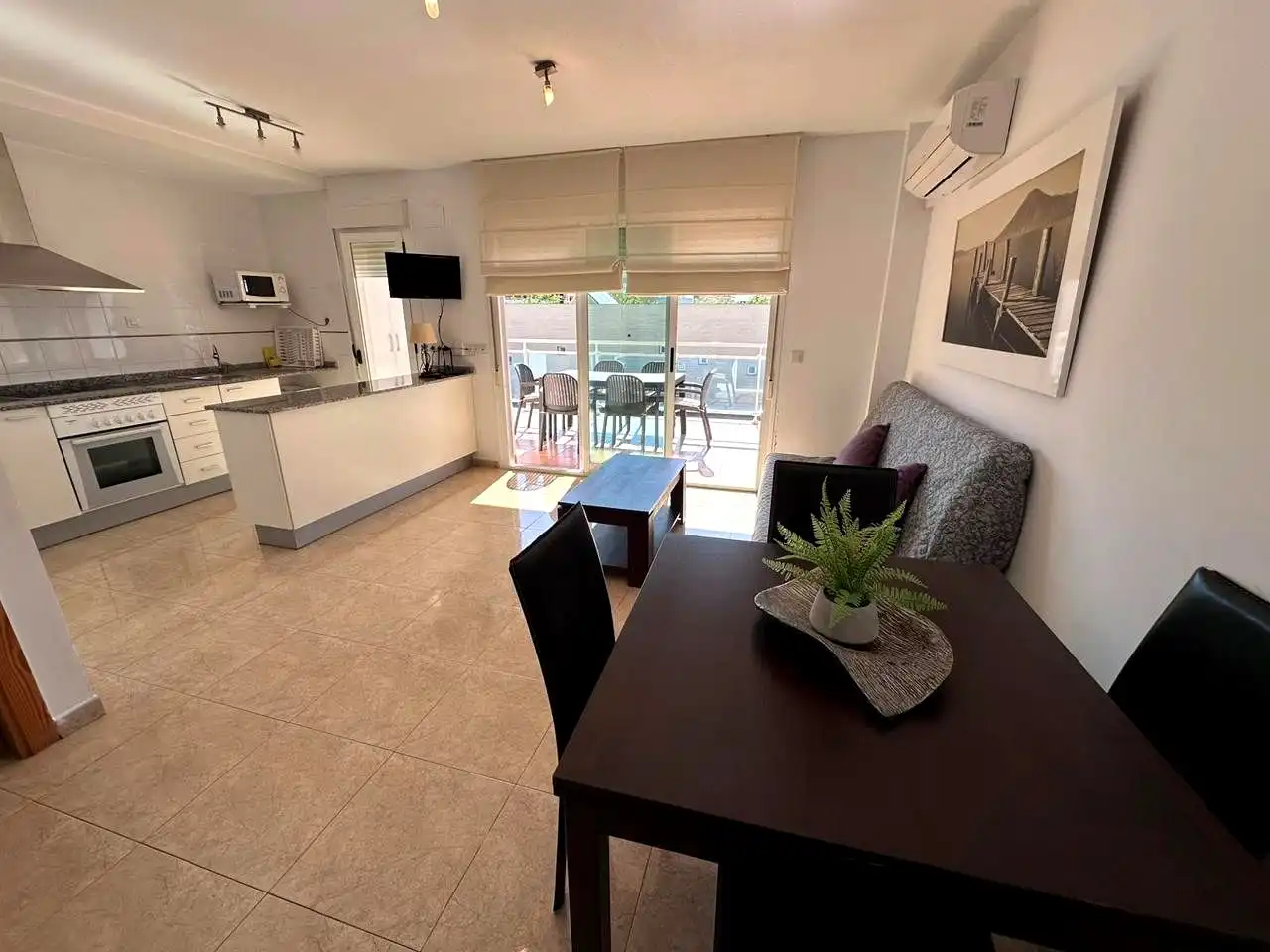 Terraza de Piso en venta en Oropesa del Mar / Orpesa con Aire acondicionado, Terraza y Piscina comunitaria
