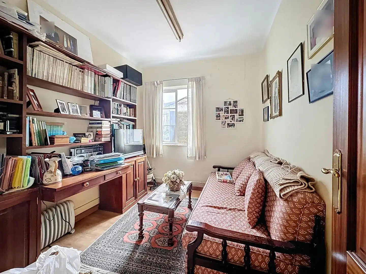 Sala d'estar de Casa o xalet en venda en Pontevedra Capital  amb Calefacció i Terrassa