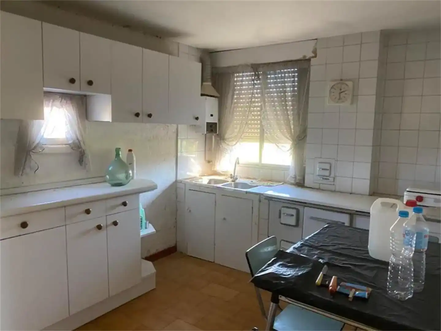 Cuina de Casa adosada en venda en Baños de Molgas amb Balcó