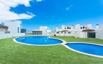 Swimming pool of Single-family semi-detached for sale in Finestrat  with Air Conditioner, Heating and Terrace