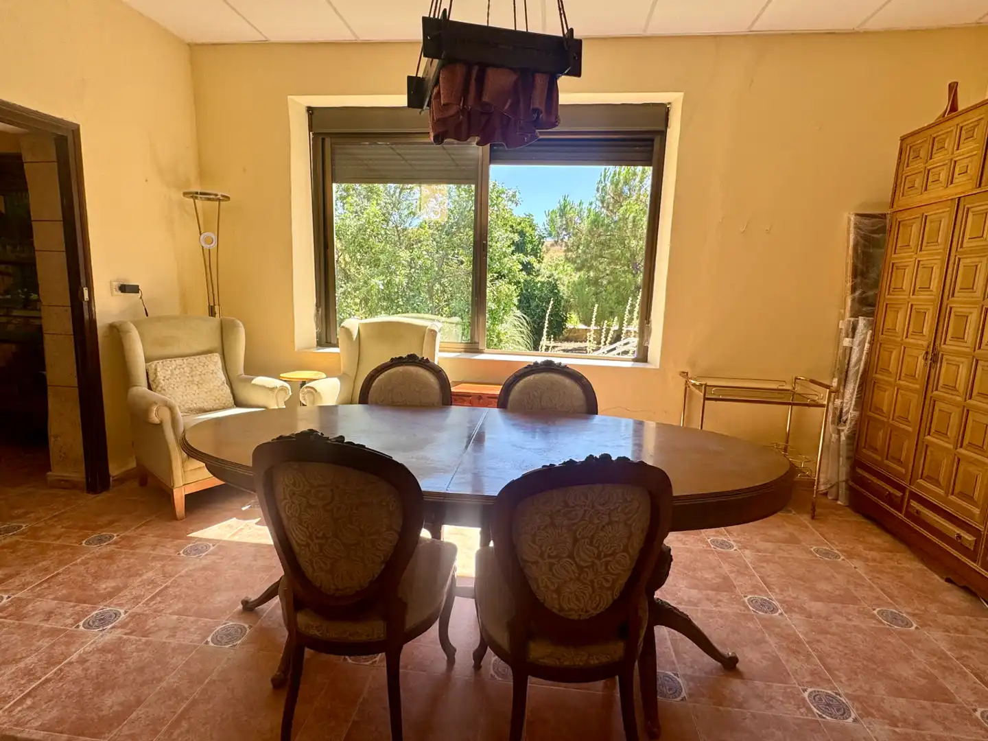 Esszimmer von Haus oder Chalet zum Verkauf in Corrales del Vino mit Möbliert