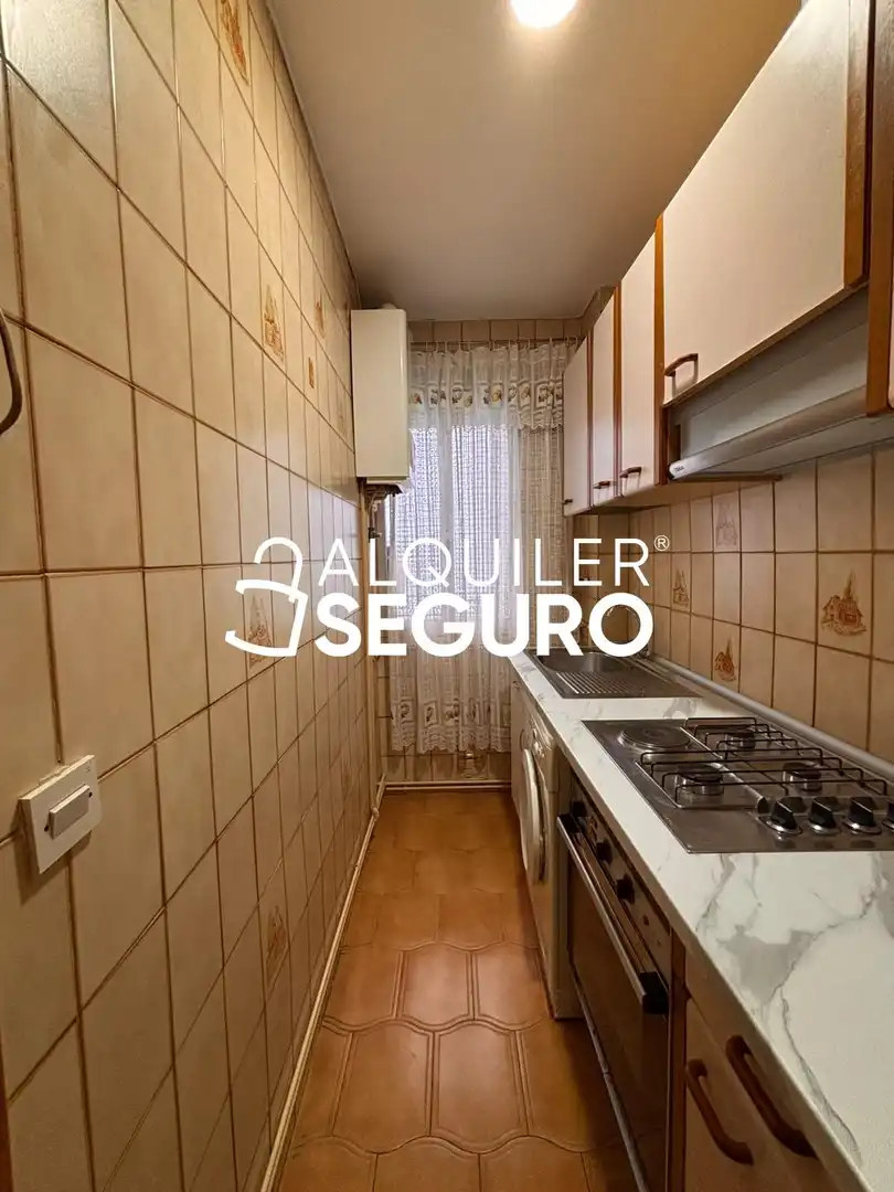 Küche von Wohnung zur Miete in Madrid mit Klimaanlage und Heizung