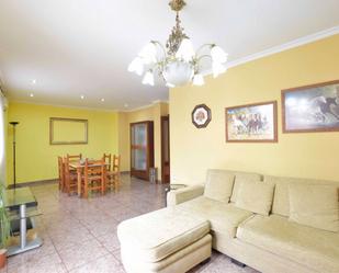 Living room of Flat to rent in Rafelbuñol / Rafelbunyol  with Air Conditioner and Balcony