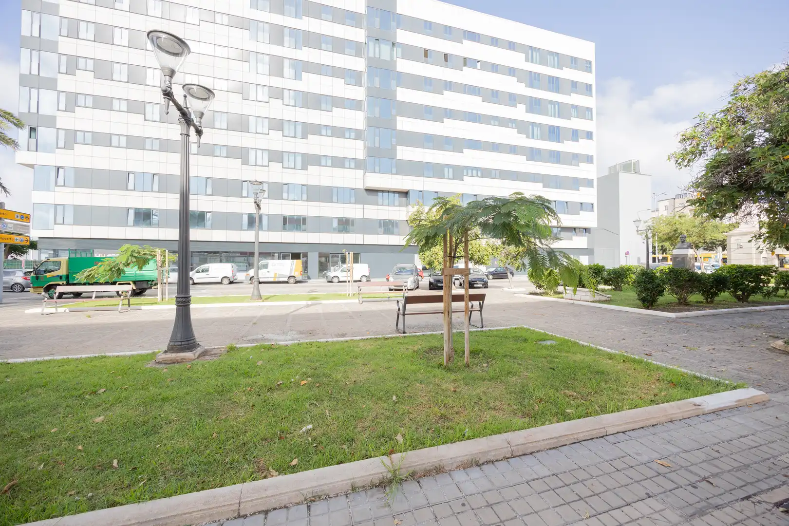 Vista exterior de Pis de lloguer en Las Palmas de Gran Canaria amb Aire condicionat, Traster i Piscina