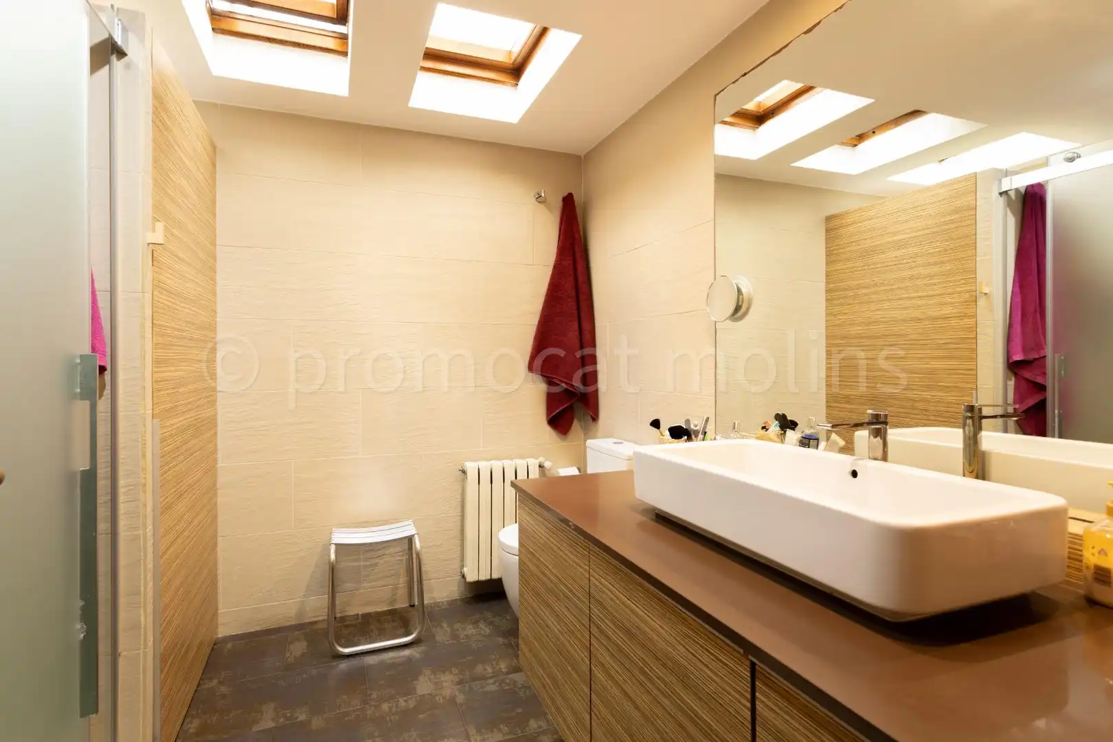 Baño de Casa o chalet en venta en Molins de Rei con Aire acondicionado, Calefacción y Jardín privado