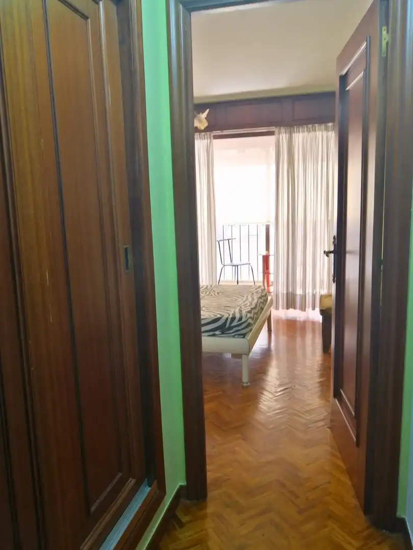 Bedroom of Flat for sale in Ourense Capital   with Parquet flooring, Terrace and Storage room