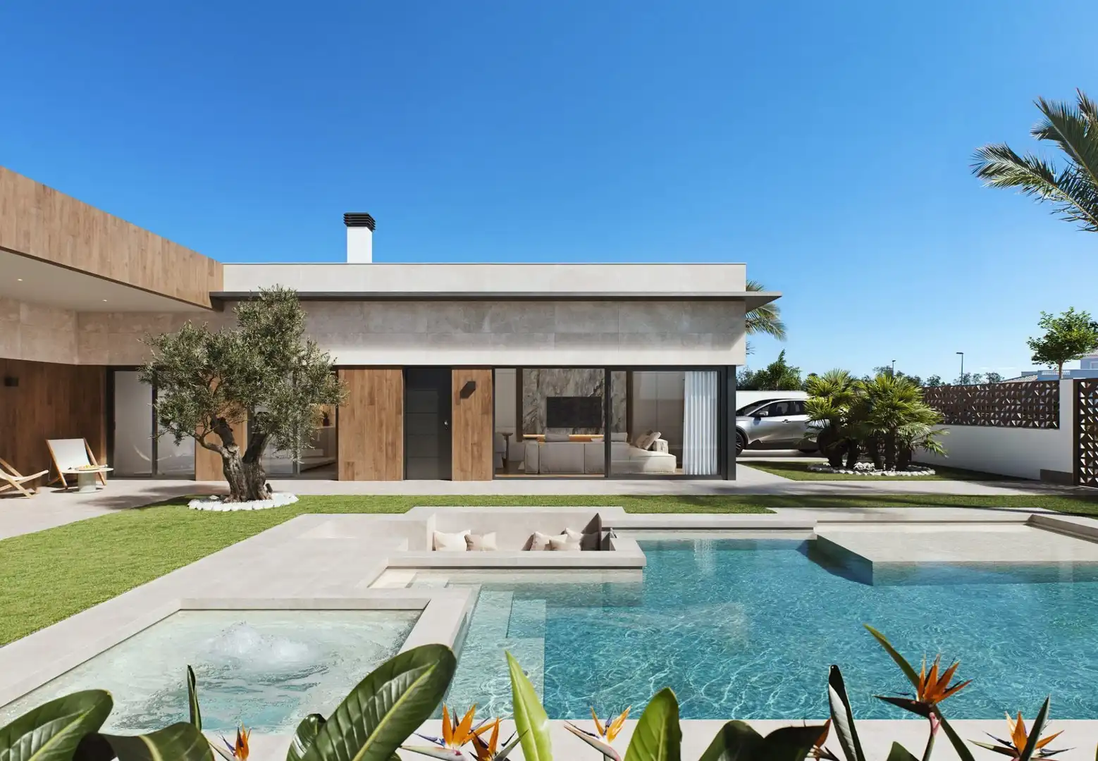 Chalet con piscina en venta en Campo de Murcia, imagen 2
