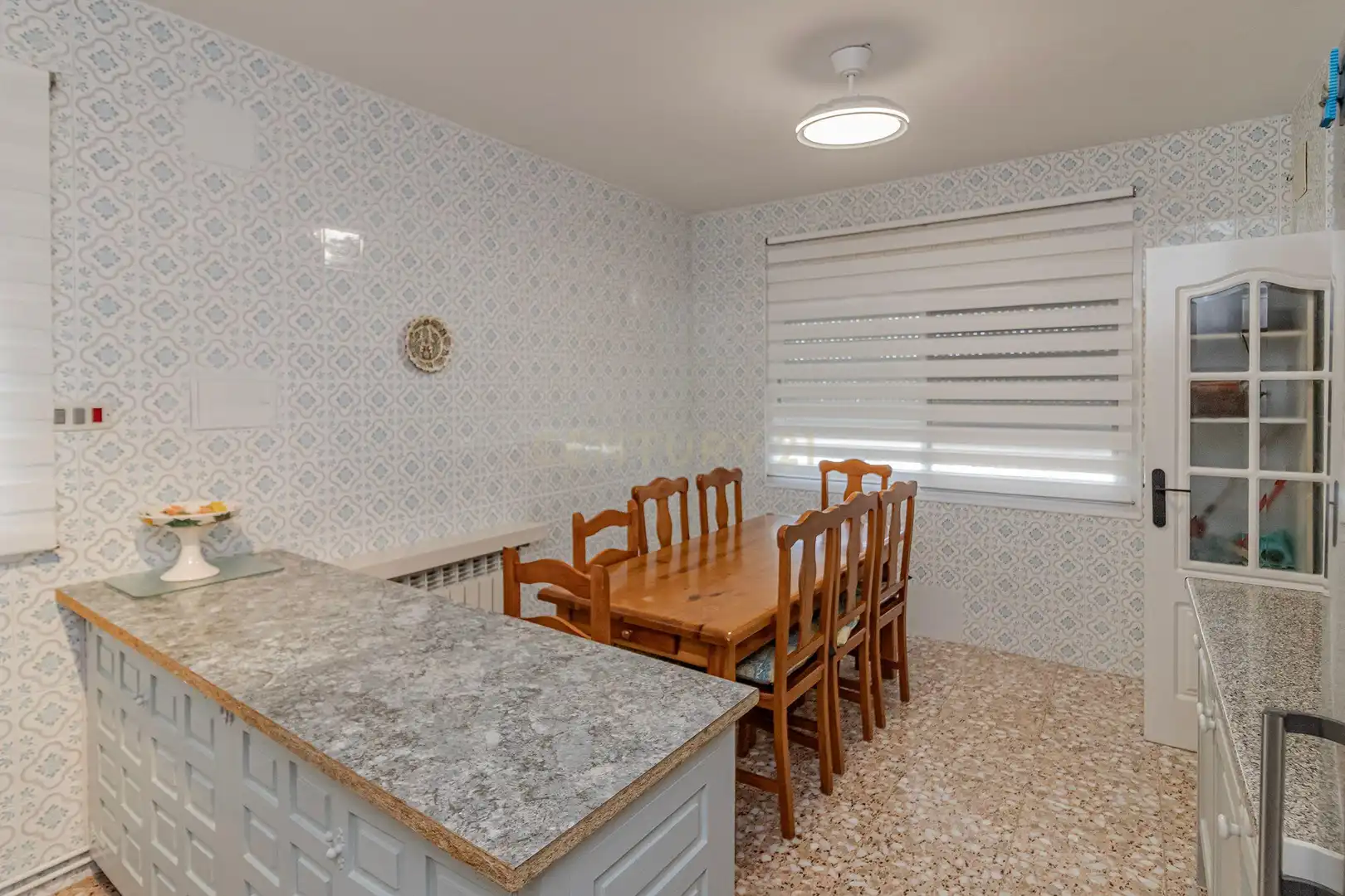 Kitchen of Houses for rent in Calpe / Calp  with Air Conditioner, Private garden and Swimming Pool