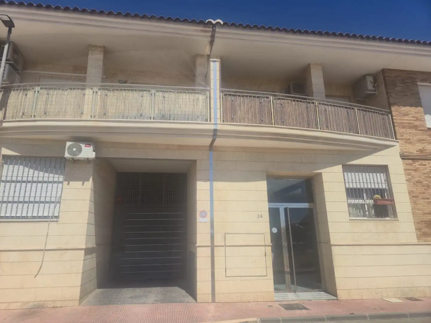 Vista exterior de Piso en venta en Las Torres de Cotillas con Aire acondicionado, Terraza y Amueblado
