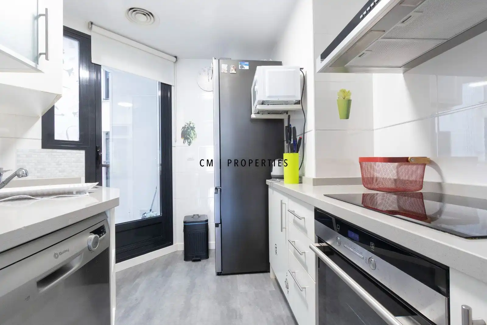 Kitchen of Flat for rent in Alboraya  with Air Conditioner, Terrace and Swimming Pool