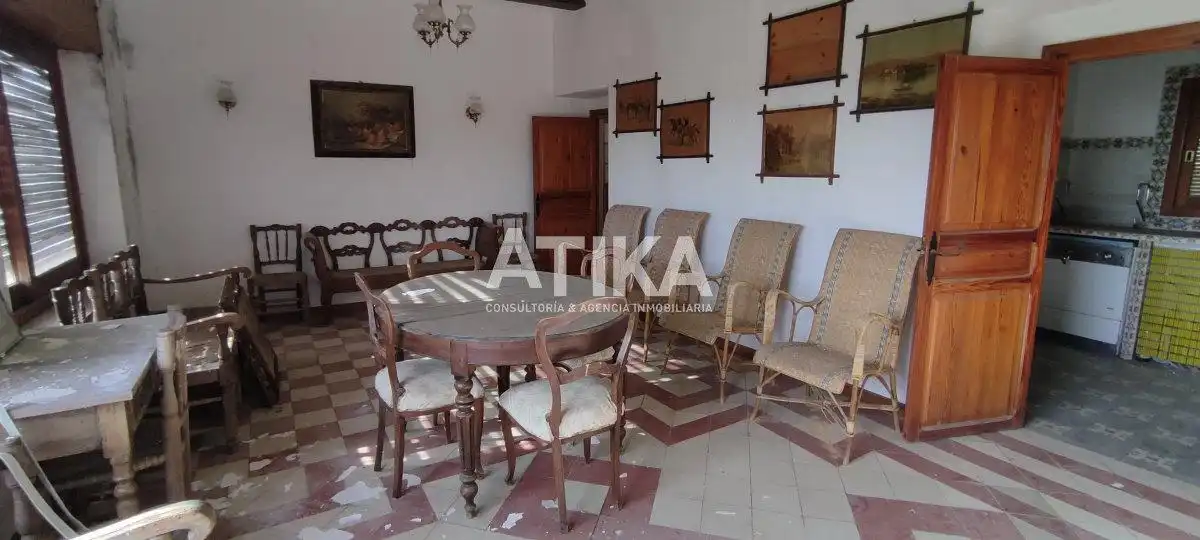 Comedor de Finca rústica en venta en Ontinyent con Jardín privado, Terraza y Trastero