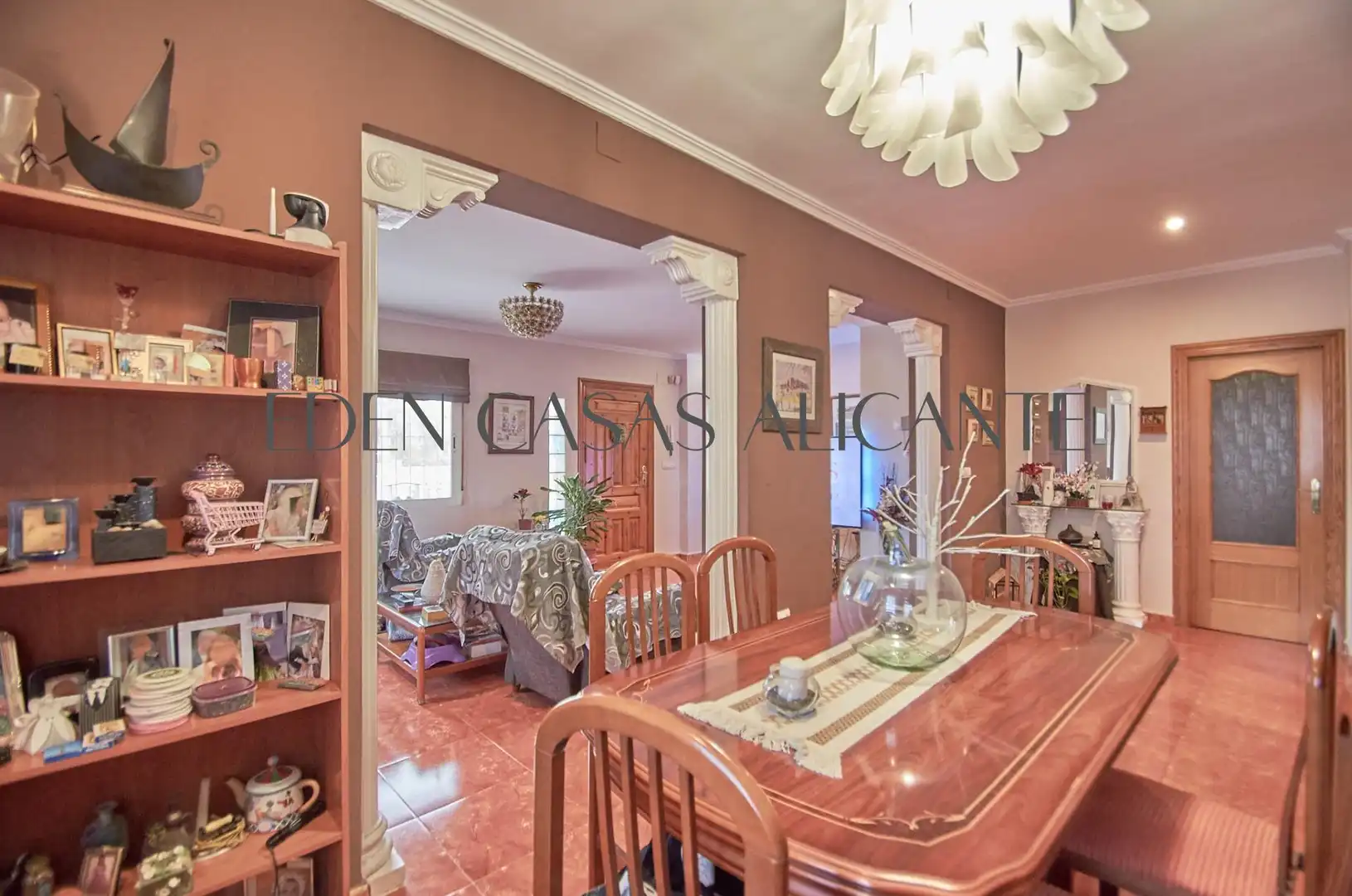 Comedor de Casa o chalet en venta en Mutxamel con Aire acondicionado, Jardín privado y Terraza