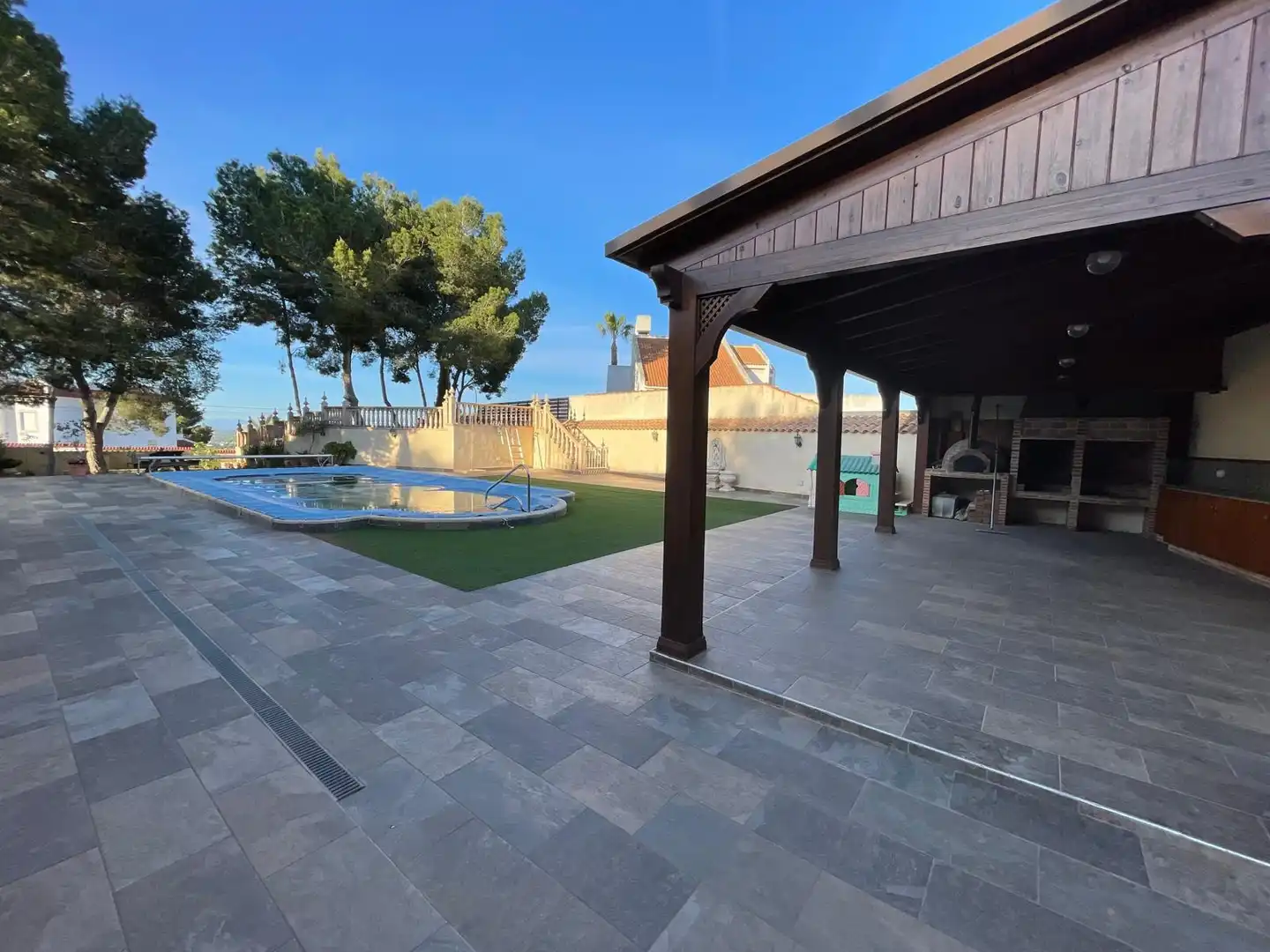 Terrassa de Casa o xalet de lloguer en San Miguel de Salinas amb Aire condicionat, Calefacció i Jardí privat