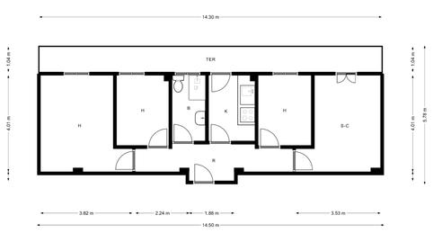 Foto 5 de Pis de lloguer a Almendrales, Madrid