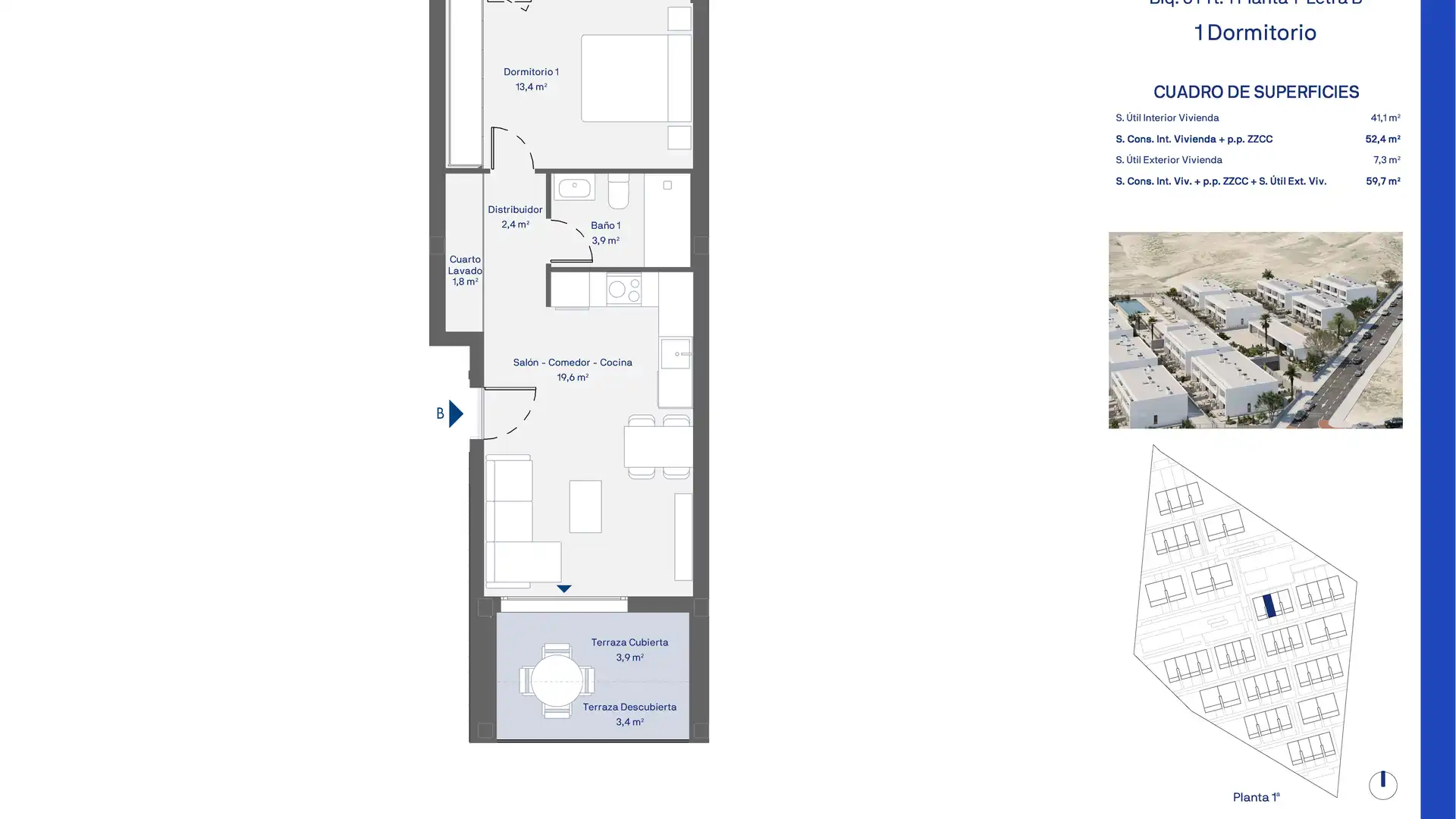 Ático en venta en Resistiré Parcela L PP Caleta Mª Luisa, Arico