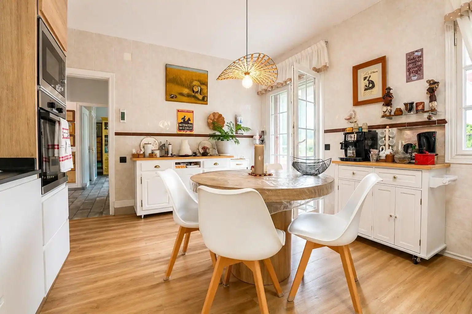 Comedor de Casa o chalet en venta en Mont-roig del Camp con Aire acondicionado, Calefacción y Jardín privado