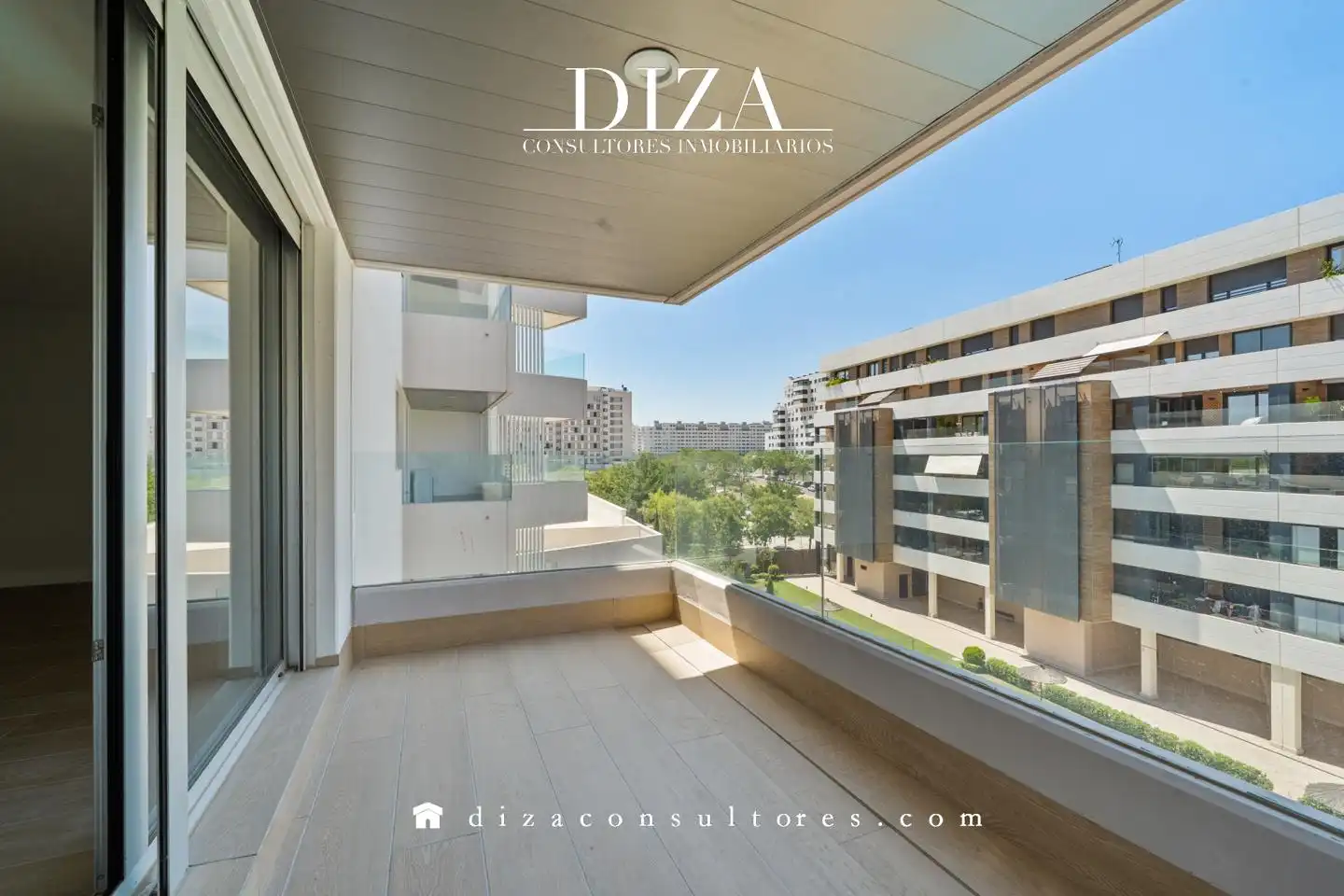 Terraza de Piso de alquiler en Madrid con Aire acondicionado, Calefacción y Terraza