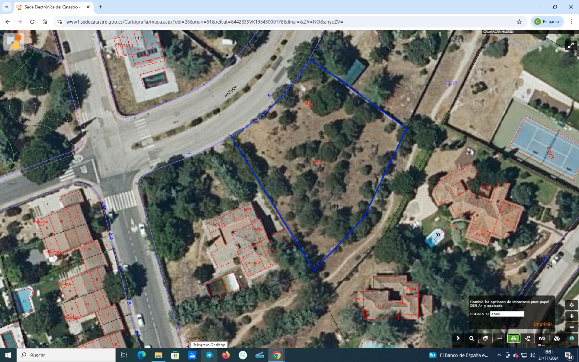 Residencial en venda en Galapagar