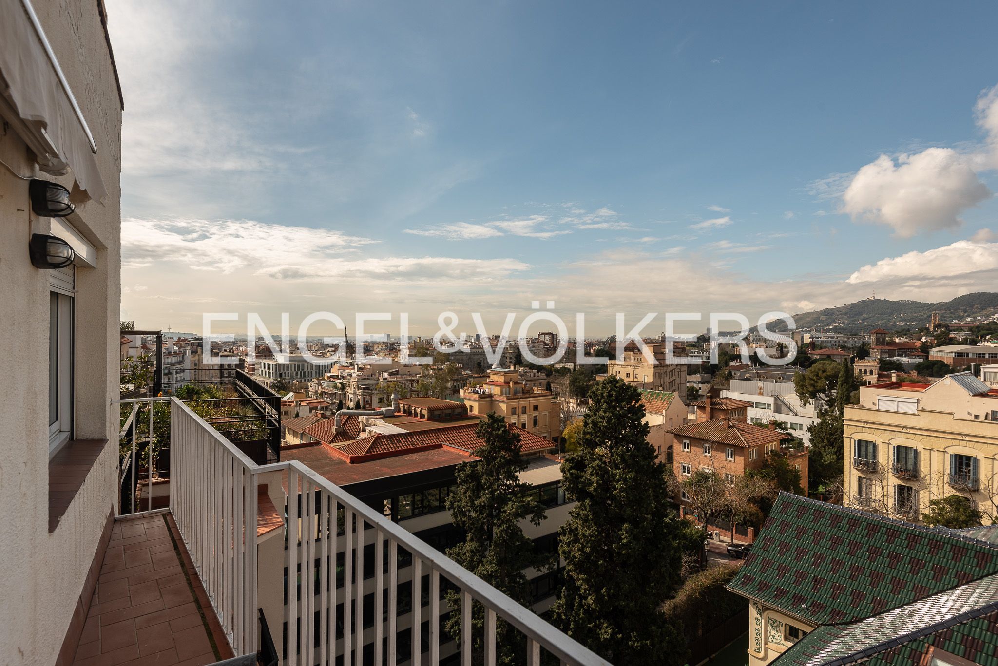 Terraza de Piso de alquiler en  Barcelona Capital con Aire acondicionado, Calefacción y Parquet