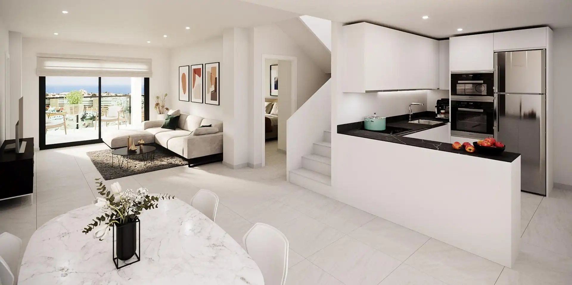 Apartament amb piscina en venda a Nueva Torrevieja - Aguas Nuevas, imagen 2