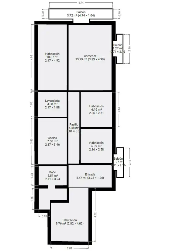 Piso con terraza en venta en PENEDES, imagen 16