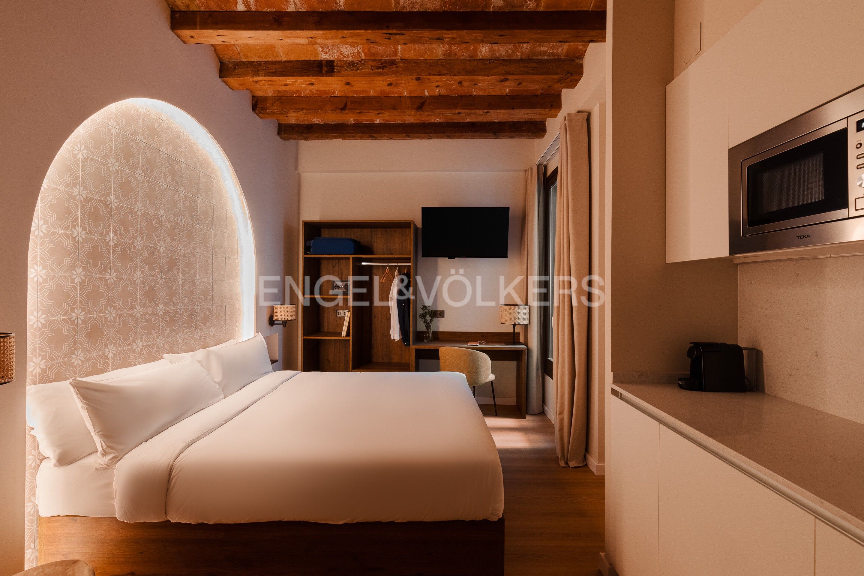 Bedroom of Apartment to rent in  Barcelona Capital  with Air Conditioner, Heating and Parquet flooring