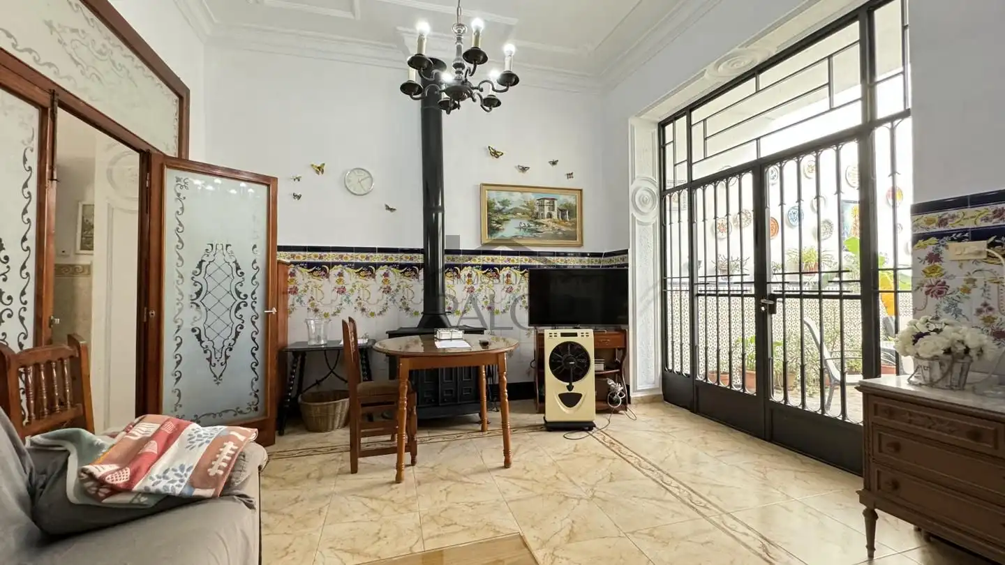 Living room of Houses for sale in La Pobla Llarga  with Private garden, Terrace and Storage room