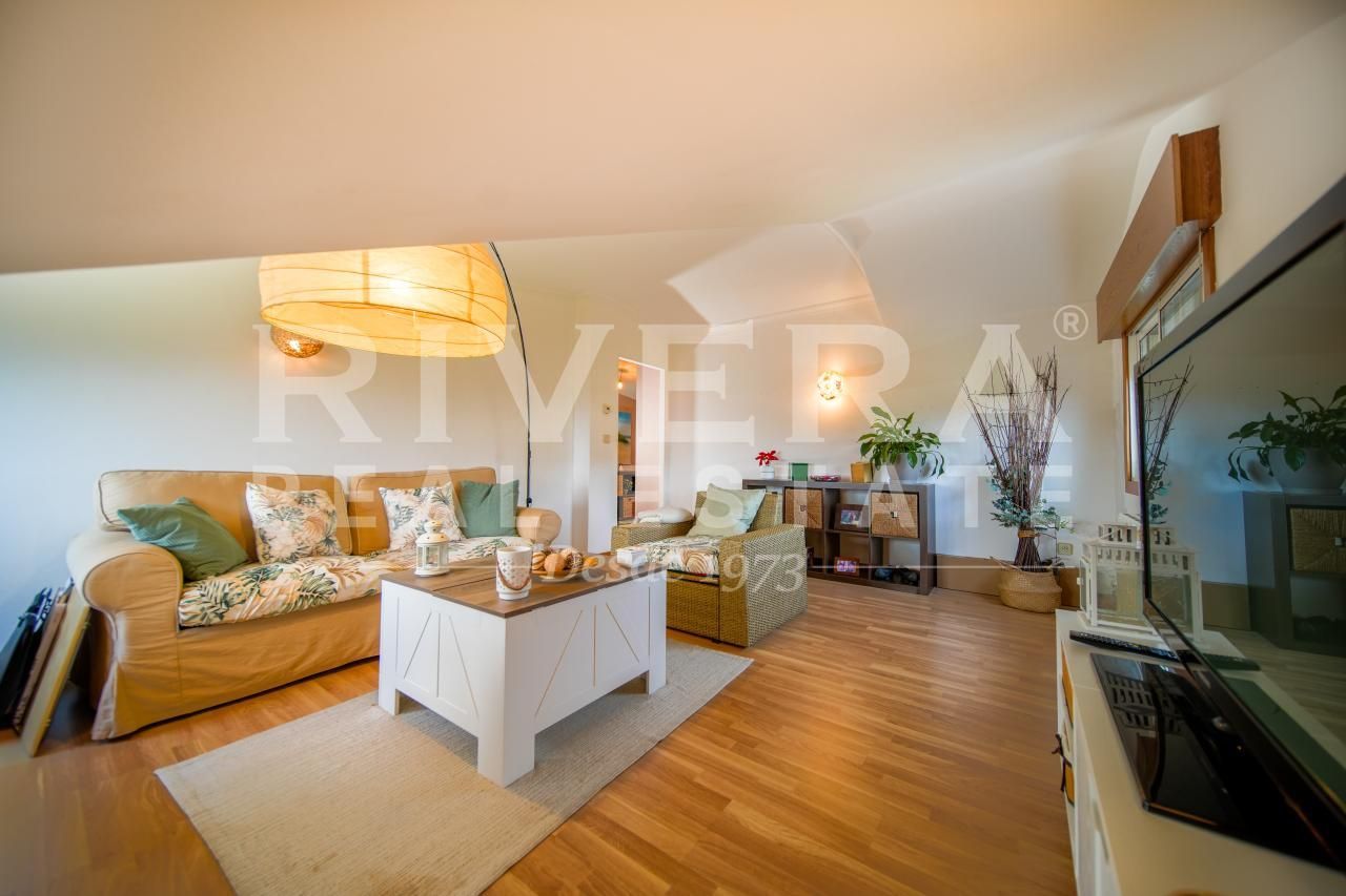 Sala de estar de Casa o chalet en venta en Baiona con Calefacción, Parquet y Terraza