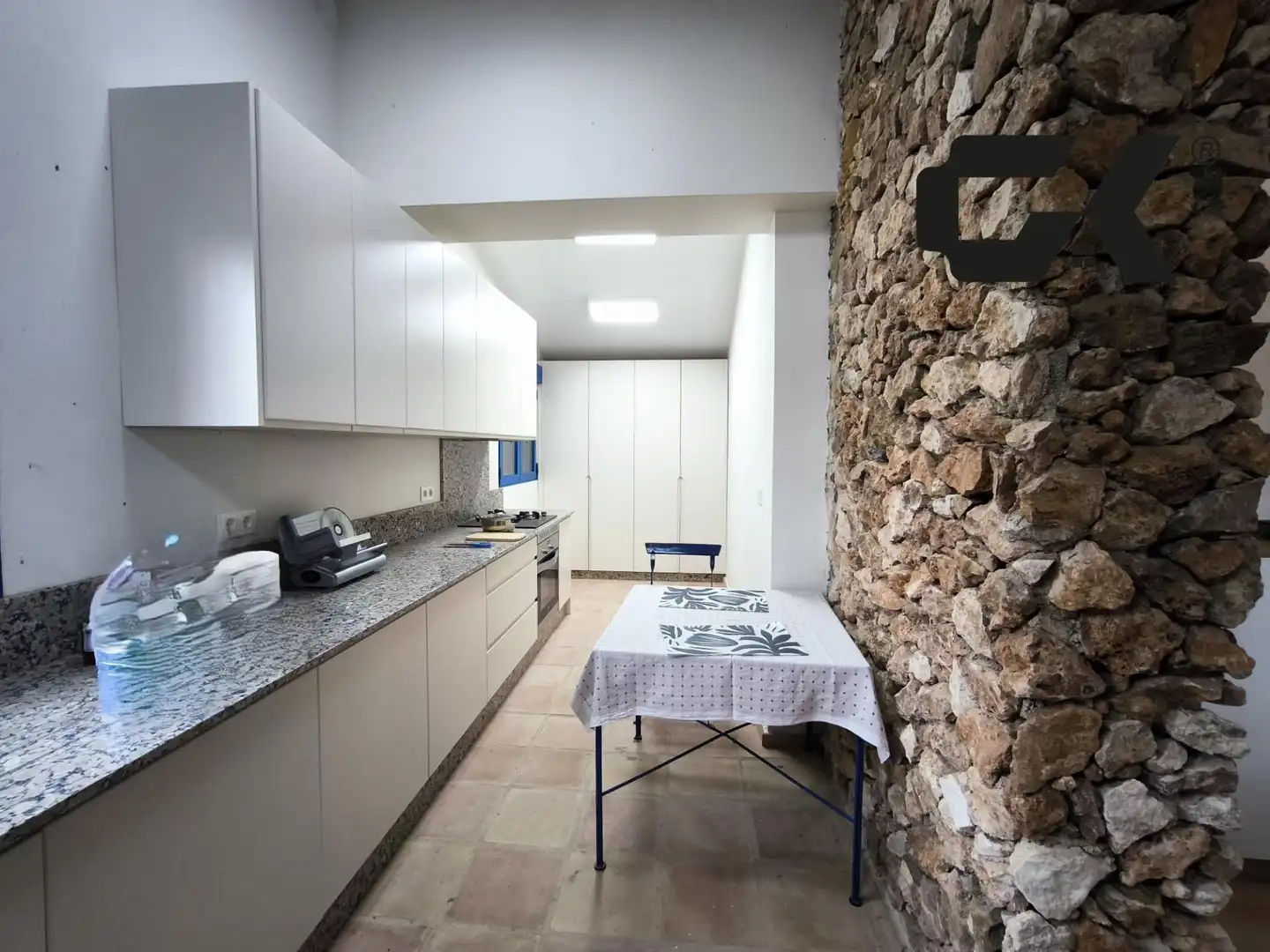 Cuina de Finca rústica en venda en Mazarrón amb Terrassa, Piscina i Moblat