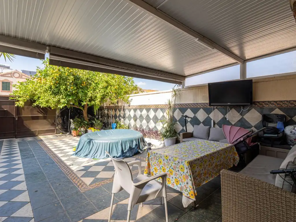 Terraza de Casa adosada en venta en Jerez de la Frontera