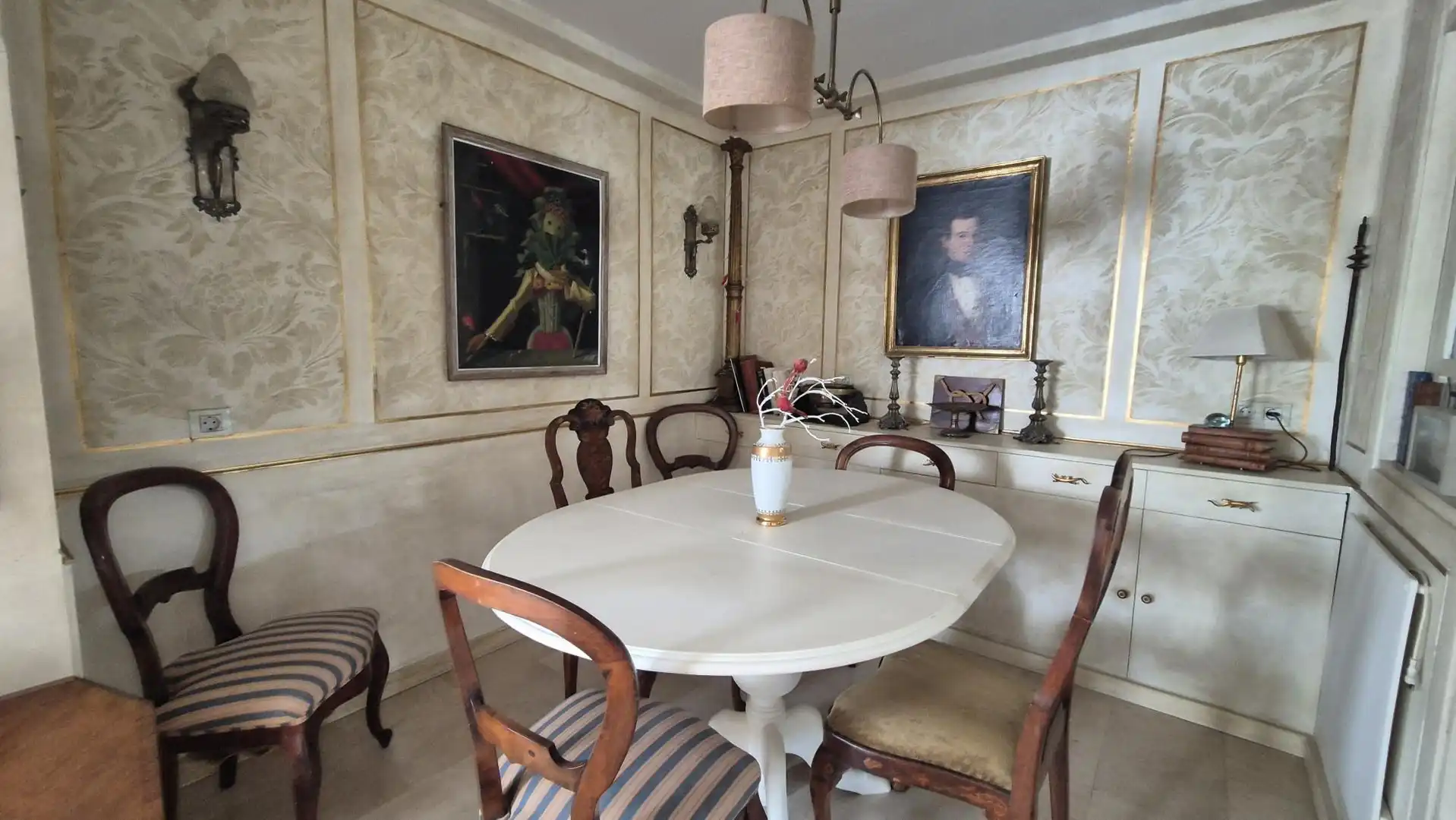 Dining room of Houses for sale in Benahavís  with Air Conditioner, Terrace and Storage room