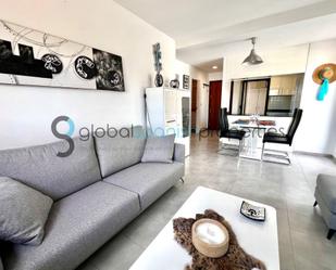 Living room of Apartment for sale in Vera  with Air Conditioner, Terrace and Furnished