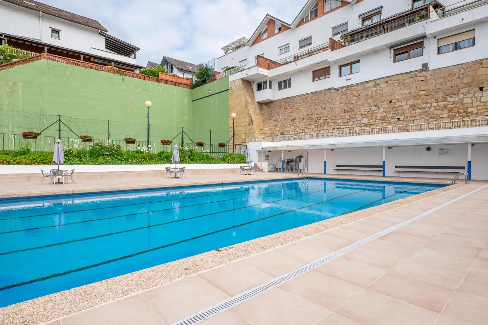 Swimming pool of Houses for sale in Donostia - San Sebastián   with Heating, Private garden and Terrace