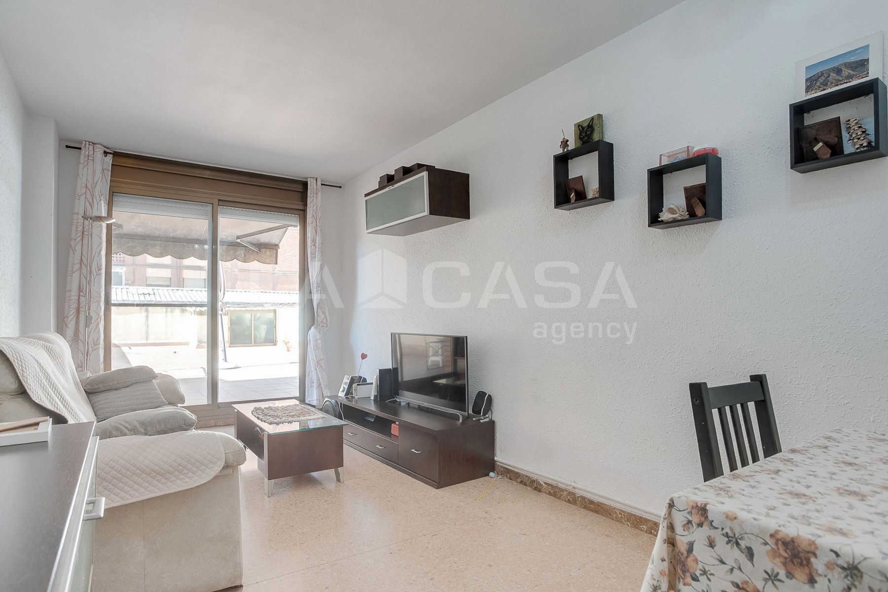 Wohnzimmer von Wohnung zum Verkauf in  Barcelona Capital mit Terrasse