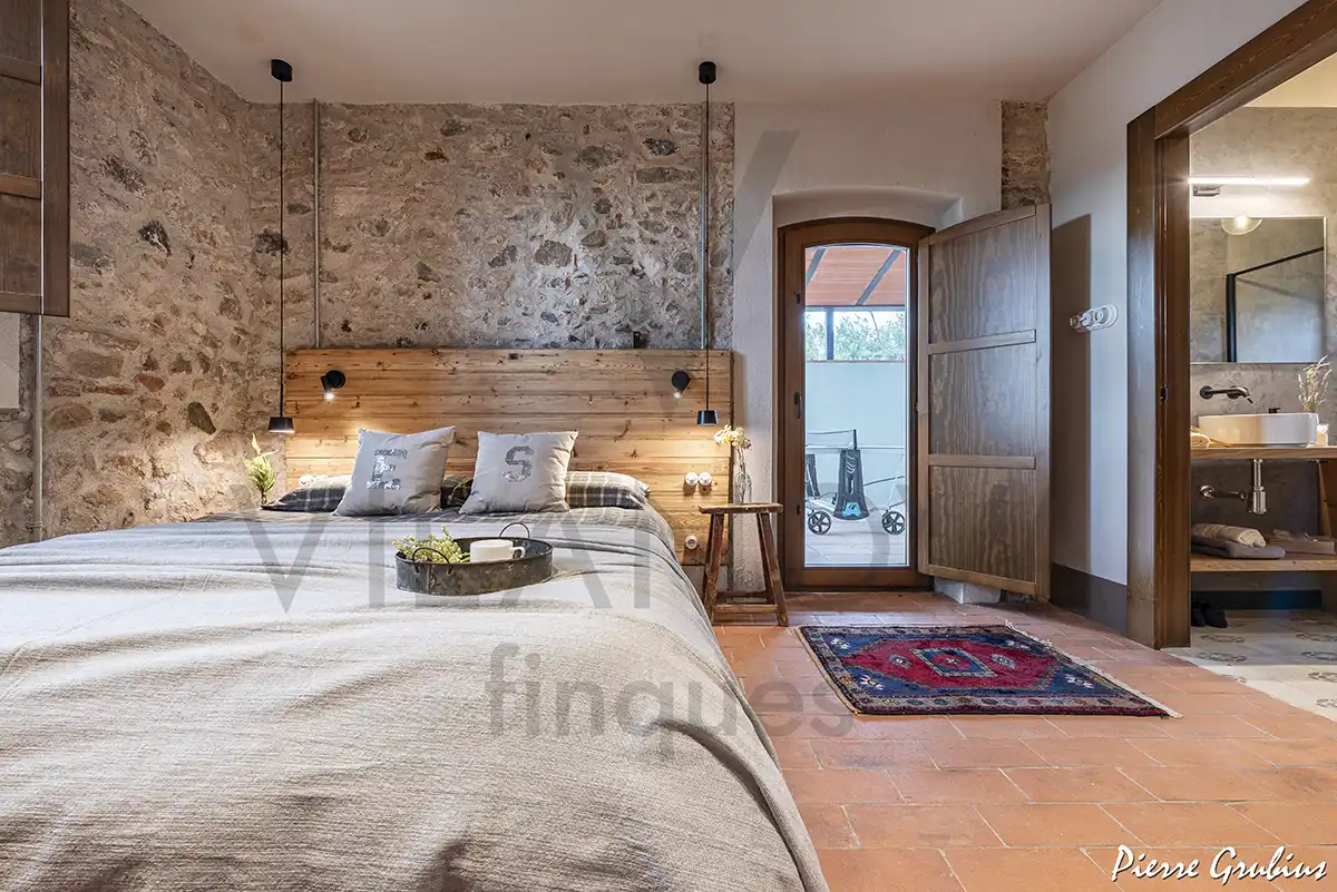 Dormitori de Finca rústica en venda en Riudoms amb Calefacció, Jardí privat i Terrassa