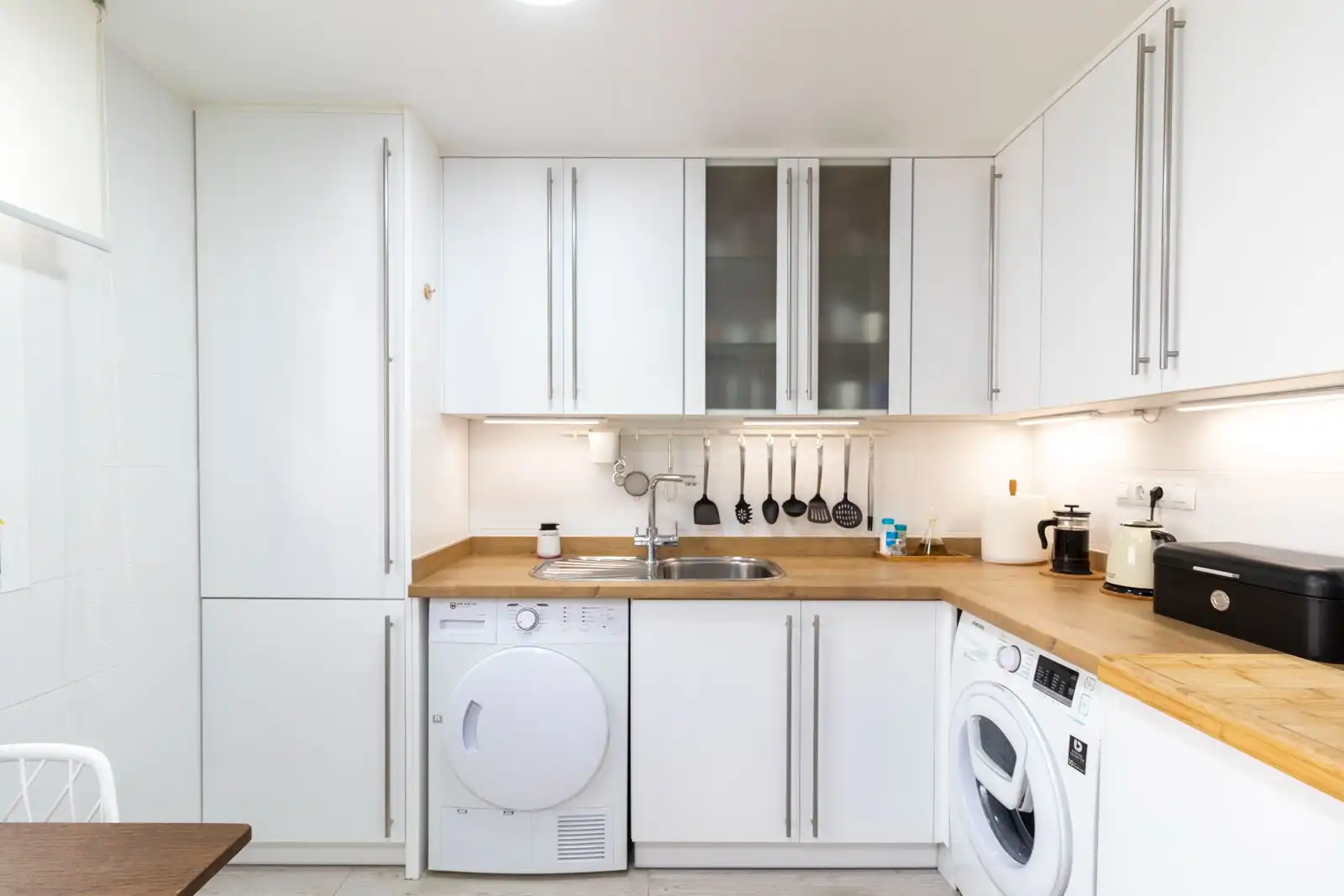 Kitchen of Flat for sale in Santa Pola  with Furnished and Community pool