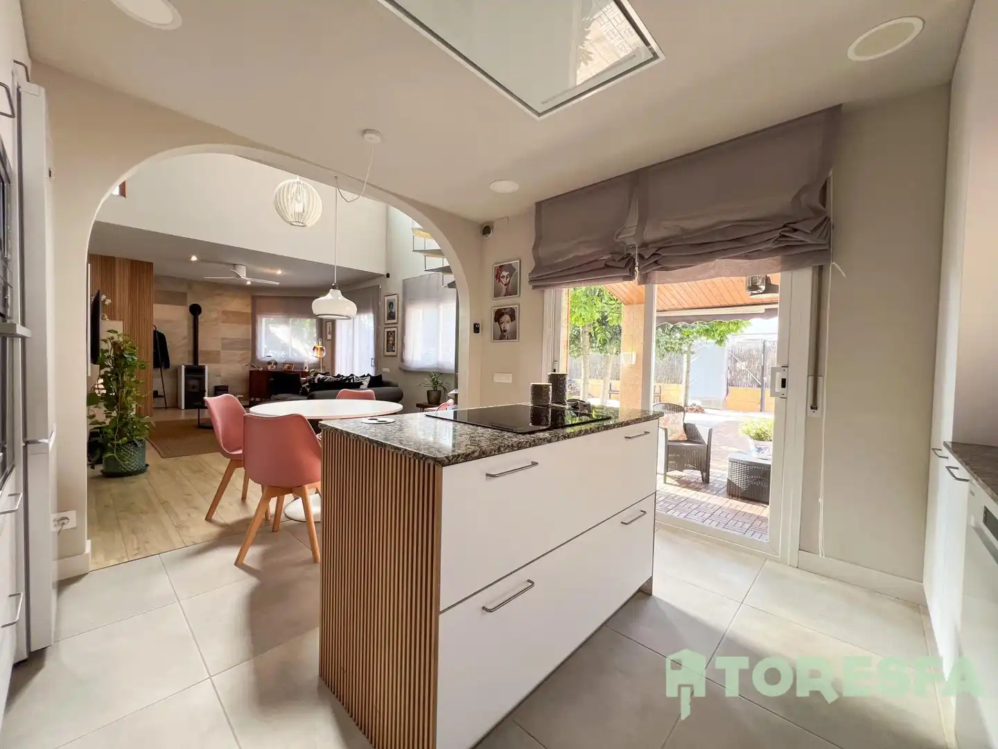 Cocina de Casa o chalet en venta en Lliçà d'Amunt con Jardín privado y Parquet