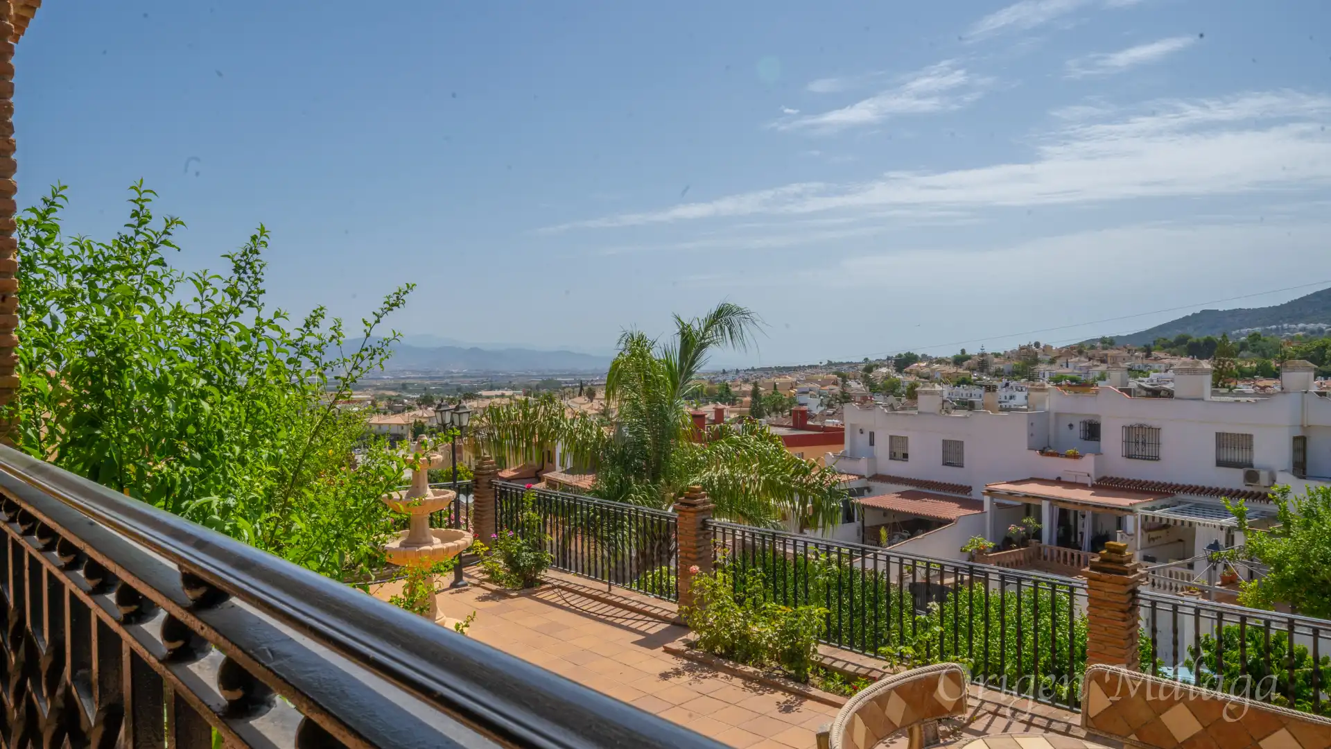 Terraza de Casa o chalet en venta en Alhaurín de la Torre con Aire acondicionado, Calefacción y Jardín privado