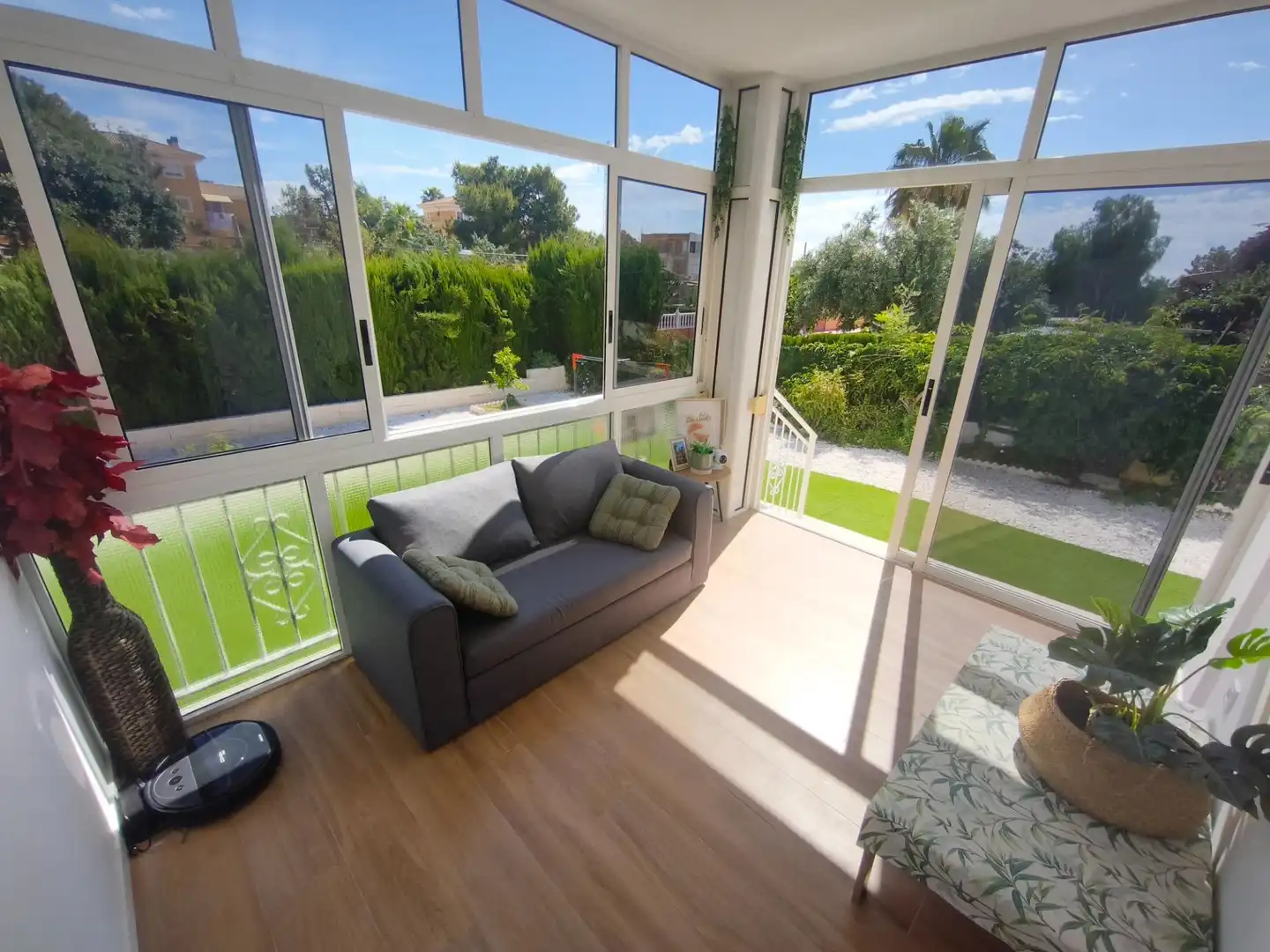 Jardín de Casa o chalet en venta en San Vicente del Raspeig / Sant Vicent del Raspeig con Piscina comunitaria