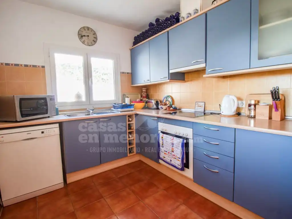 Kitchen of Houses for sale in Maó - Mahón  with Air Conditioner, Private garden and Swimming Pool