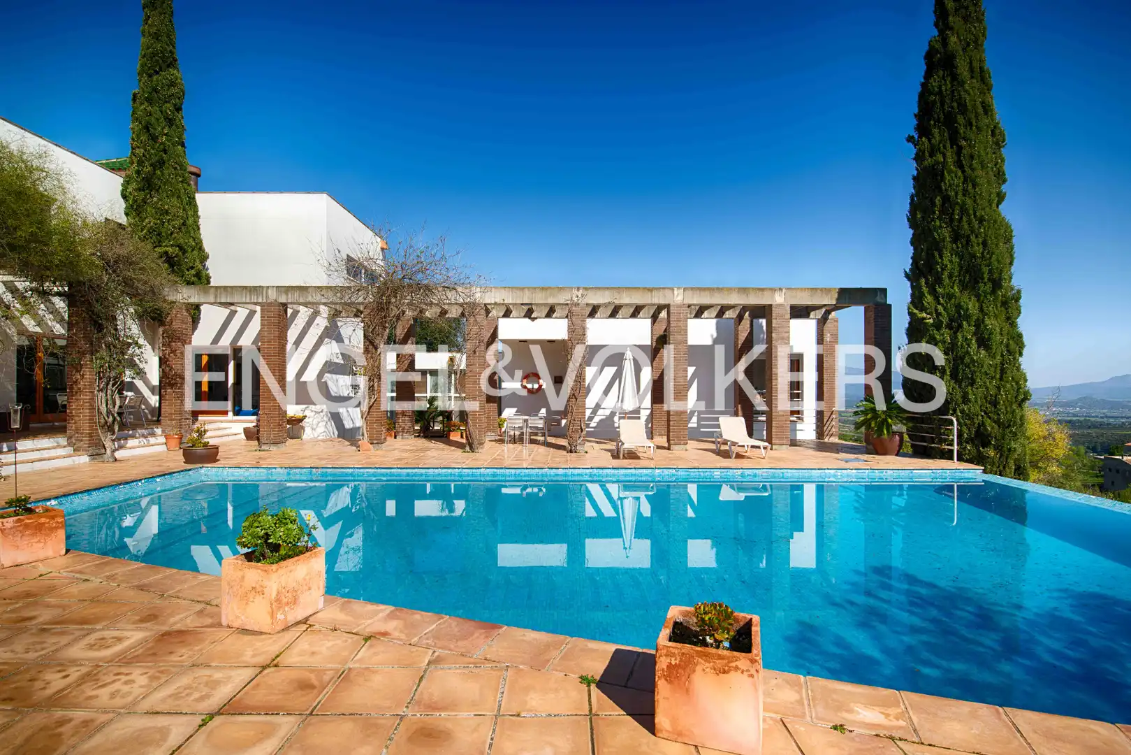 Swimming pool of Houses for sale in Llers  with Heating, Private garden and Terrace