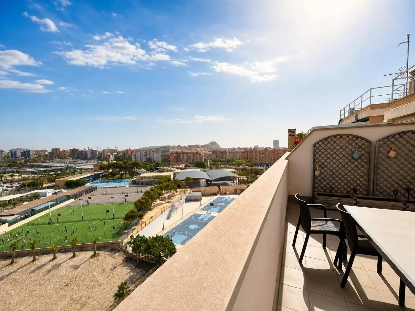 Terrace of Attic for sale in Alicante / Alacant  with Heating, Private garden and Terrace